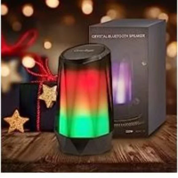 Wireless Bluetooth RGB LED Modes Button Speaker - Picture 5 of 12